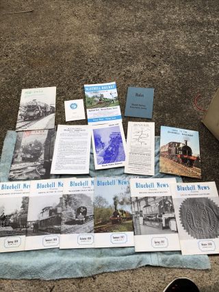Bluebell News Railway Society Magazines & Timetable,  Worth Valley Railway