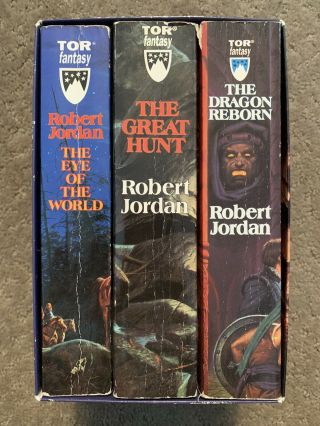 Robert Jordan (3 - Book - Box - Set) The Wheel Of Time Series Books 1 2 3 Paperback