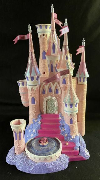 Disney 2003 Jakks Pacific Miniature Polly Pockets Sleeping Beauty Castle