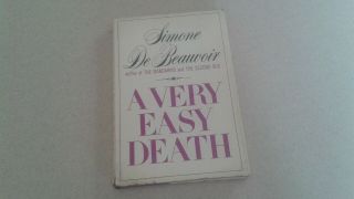 1966 A Very Easy Death First American Edition Hc Book By Simone De Beauvoir