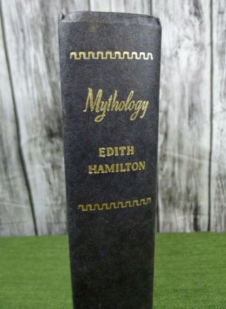 Mythology by Edith Hamilton Vintage 1942 Hardcover Book,  Illustrated 2