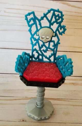 Monster High Frankie Stein Doll Blue Pink Vanity Salon Chair Replacement