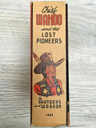Big Little Book - 1940 Big Chief Wahoo and the Lost Pioneers 1432 3