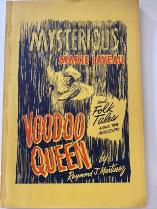 Vintage Mysterious Marie Laveau Voodoo Queen…by Raymond Martinez 1956