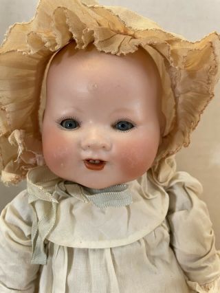 Armand Marseille 351 Bisque Head Small Baby Doll 9” Head Circumference