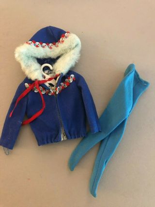 948 Ski Queen 1963 Outfit For Vintage Barbie Doll