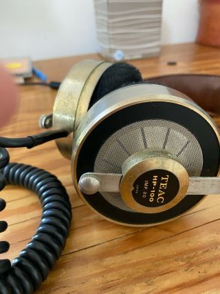 Vintage Teac Hp - 100 Headphones - - - -.