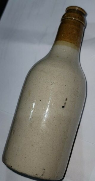VINTAGE ANTIQUE ADVERTISING STONEWARE CON.  MURPHY GINGER BEER BOTTLE SYRACUSE NY 2