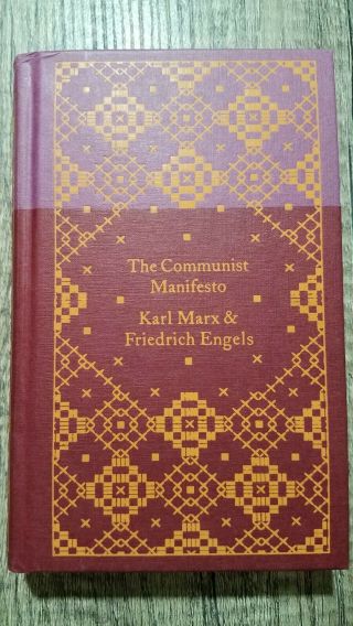 The Communist Manifesto By Karl Marx & Friedrich Engels (hardcover) Book