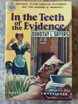 Avon Books 335 In The Teeth Of Evidence By Dorothy L Sayers Vgf Unread 1951