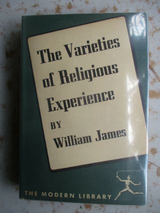 Modern Library Hc,  Dj - Varieties Of Religious Experience By James,  Ca.  1955