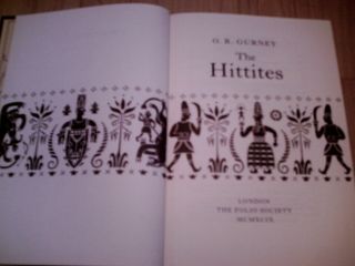 The Hittites O.  R.  Gurney Folio Society