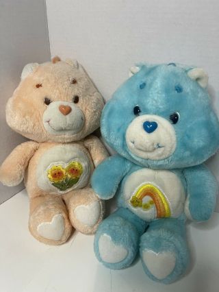 Vintage 1983 Kenner Wish & Friend Care Bear Shooting Star Flowers Daisy