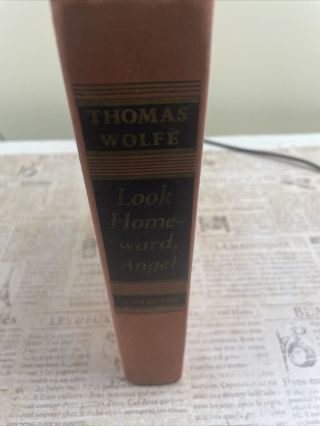 Look Homeward,  Angel by Thomas Wolfe 1957 Hardcover 2