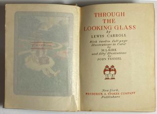 Through the Looking Glass Lewis Carroll Tenniel 12 Kirk Color Illustrations 3
