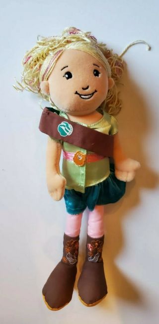 Groovy Girl Girl Scout Savanna Brownie & Junior Blonde Doll 12 "