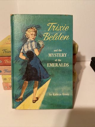 Trixie Belden Book 14 Mystery Of The Emeralds Deluxe Edition,  Whitman Hardcover