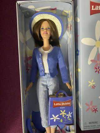 Little Debbie Special Edition Barbie 2001,  Nrfb W/ln Box - 50372