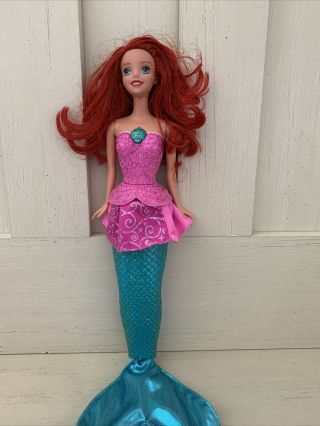 Disney The Little Mermaid To Princess Ariel Singing Doll (2012) By Mattel Vgc