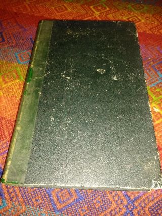 The Last Of The Barons - Bulwer - Antique Book 1843 Leather Intro By Hume