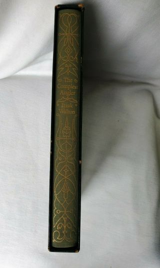 The Compleat Angler By Izaak Walton Heritage Press 1948 Hc In Slipcase