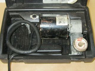 Vintage Coleman Inflate 175 - Portable 12 Volt Air Compressor