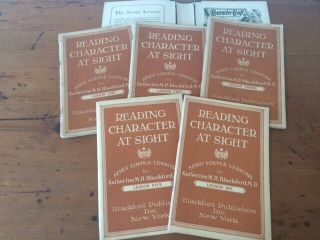Reading Character At Sight: Seven Simple Lessons 1922 Personality Assessment