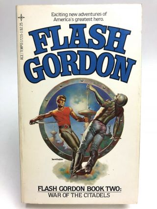 Flash Gordon 2 War Of The Citadels Ace Tempo Sci Fi 1st Printing Action