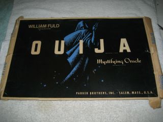 Vintage Ouija Board Game William Fuld Parker Brothers Version