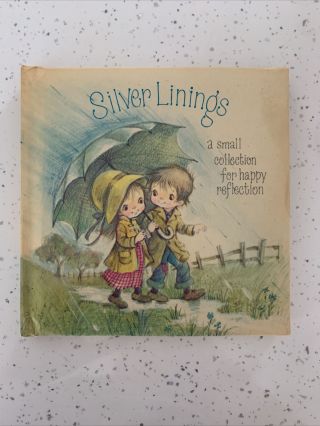 Silver Linings Book Rust Craft Vintage Book