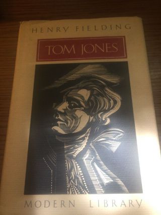 Tom Jones By Henry Fielding (1st Modern Library Edition Hardcover,  W/ Dj,  1985)
