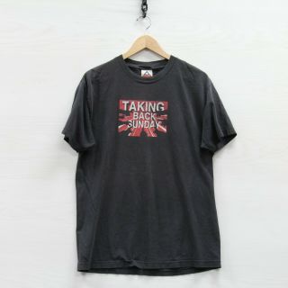 Vintage Taking Back Sunday T - Shirt Size Large Black Punk Rock Band Tee