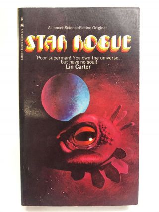 Star Rogue Lin Carter Lancer Science Fiction 1st Printing