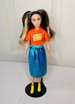 Barbie Fashionistas 145 - Feeling Bright Shirt,  Brown Hair/eyes,  Ponytails