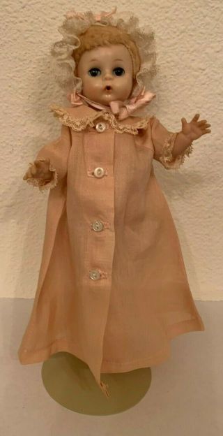Vintage Madame Alexander Little Genius Doll Tagged Outfit,  Caracul Wig