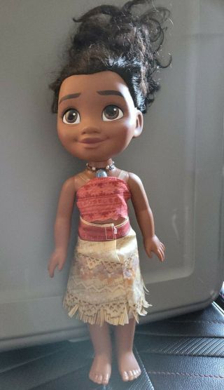 Disney Moana My Friend Princess 14” Toddler Doll By Jakks