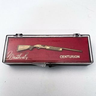 Vintage Weatherby Centurion Shotgun Rifle Gun Tie Clip Advertising Collectables 2