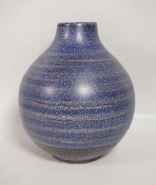 Vintage Waechtersbach 6546 Tahiti Studio Keramik Vase Blau 9020