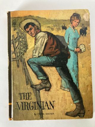 The Virginian Educator Classic Library Edition Book 6 1968 By Owen Wister B6