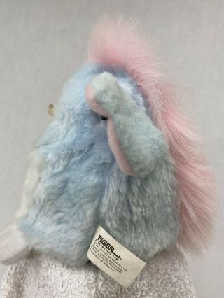 Vintage 1999 Furby Babies 70 940 Light Blue White Pink Ears Tan Face Tags 2