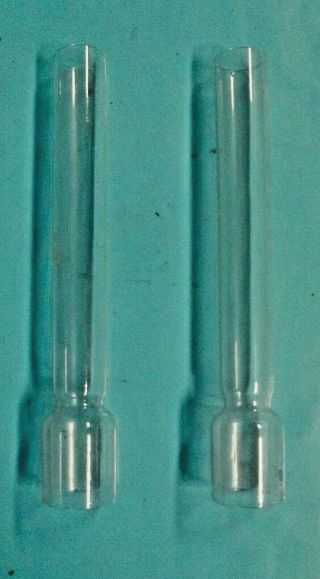 Ancien Grand Verre Bulle Élément Lampe Pétrole Vintage Cristal Recuit Pyrex N10