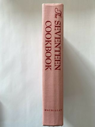 Vintage Rare The Seventeen Cookbook,  (1964,  Hc) First Ed. ,  First Printing