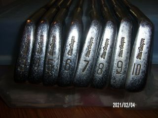 Vintage Macgregor Tourney Iron Set (, 3,  Thur,  10) Tourney Grips (rh) 0s2h07 Orig