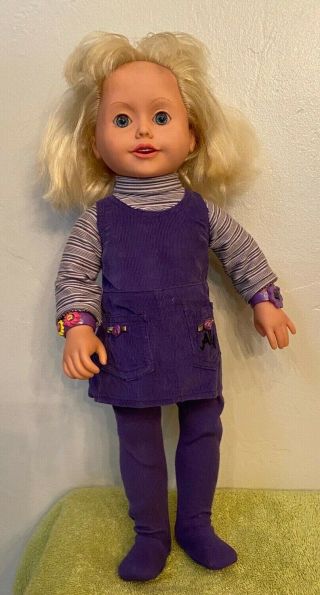 Playmates Ally Interactive Doll,  1999 Doll - Originapurple Outfit