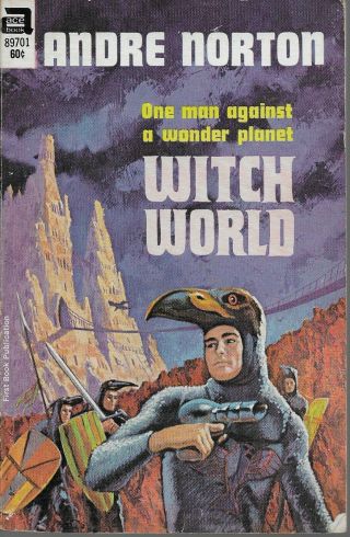 Witch World (witch World Series 1: The Estcarp Cycle 1) By Andre Norton - 1st