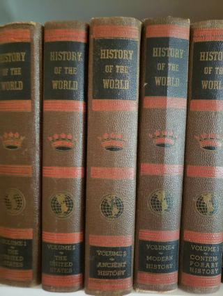 History Of The World (5 Book Set) United States - Ancient - Modern - Contemporary