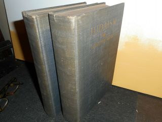 Judaism,  Two Volume Set,  1927 By G.  F.  Moores,  Harvard Univ.  Press