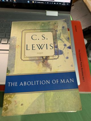 C.  S.  Lewis The Abolition Of Man