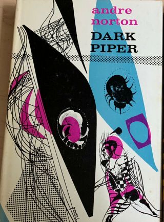 Dark Piper By Andre Norton; Hc With Dj.  Vintage Sci - Fi,  1968,
