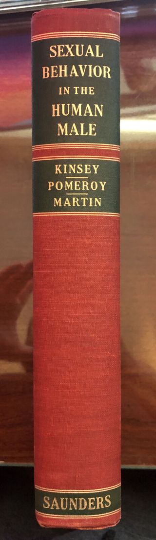 Sexual Behavior In The Human Male By Kinsey,  Pomeroy,  & Martin - Vintage Medical